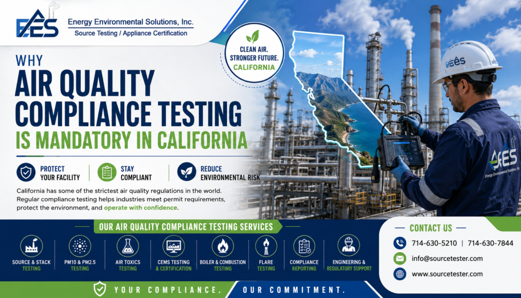 Air Quality Compliance Testing California