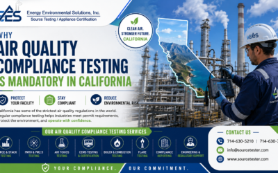 Why Are Air Quality Compliance Testing Services Mandatory in California? How Energy Environmental Solutions, Inc. Helps Industries Stay Compliant