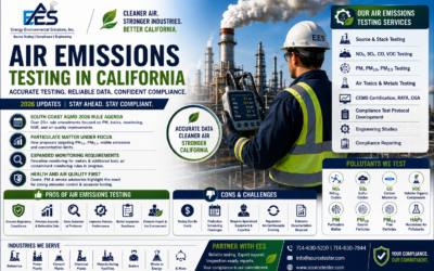 Air Emissions Testing in California 2026 | Compliance, Source & Stack Testing | Source Tester | EES