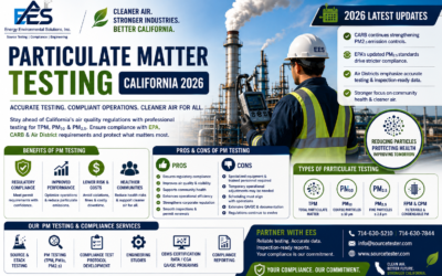 Particulate Matter Testing Services in California | TPM, PM10 & PM2.5 Compliance | Energy Environmental Solutions, Inc.