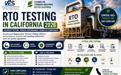 RTO Testing California 2026 | VOC, NOx & Thermal Oxidizer Compliance | Source Testing | EES