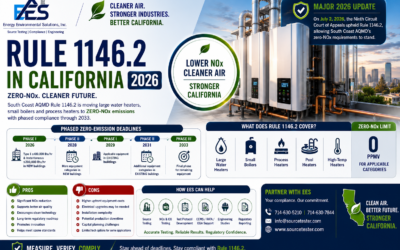 Rule 1146.2 California 2026: Zero-NOx Rules, Testing & Compliance | Source Testing | EES