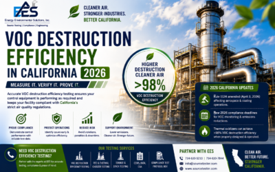 VOC Destruction Efficiency California 2026 | Testing & Compliance | Source Tester | EES