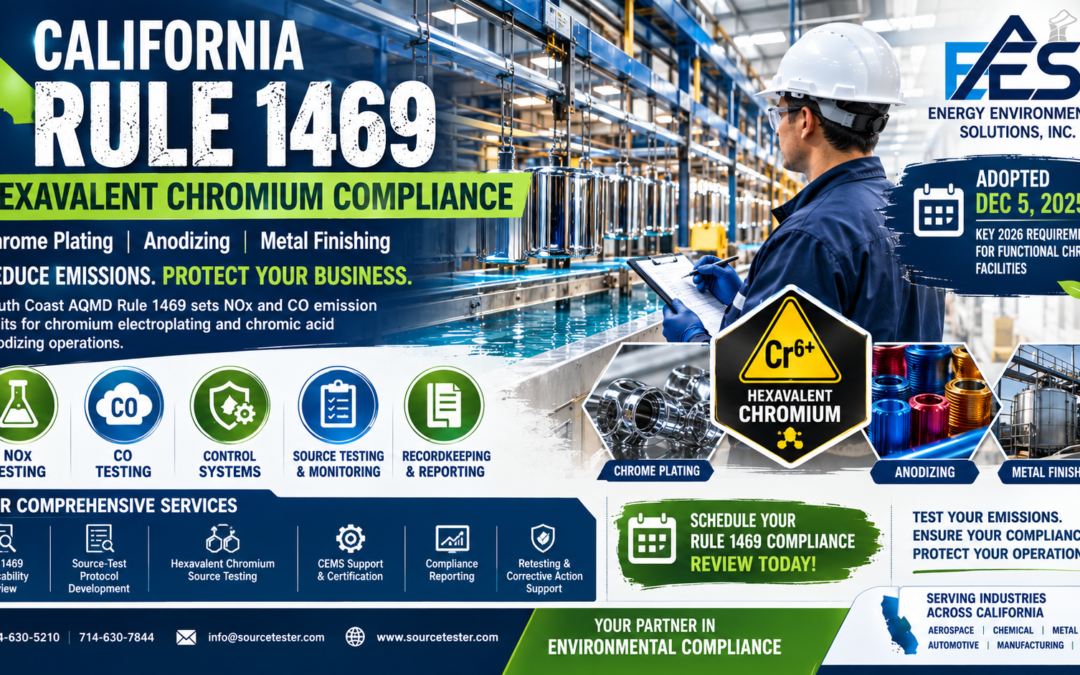 Rule 1469 California | Hexavalent Chromium Testing & Compliance